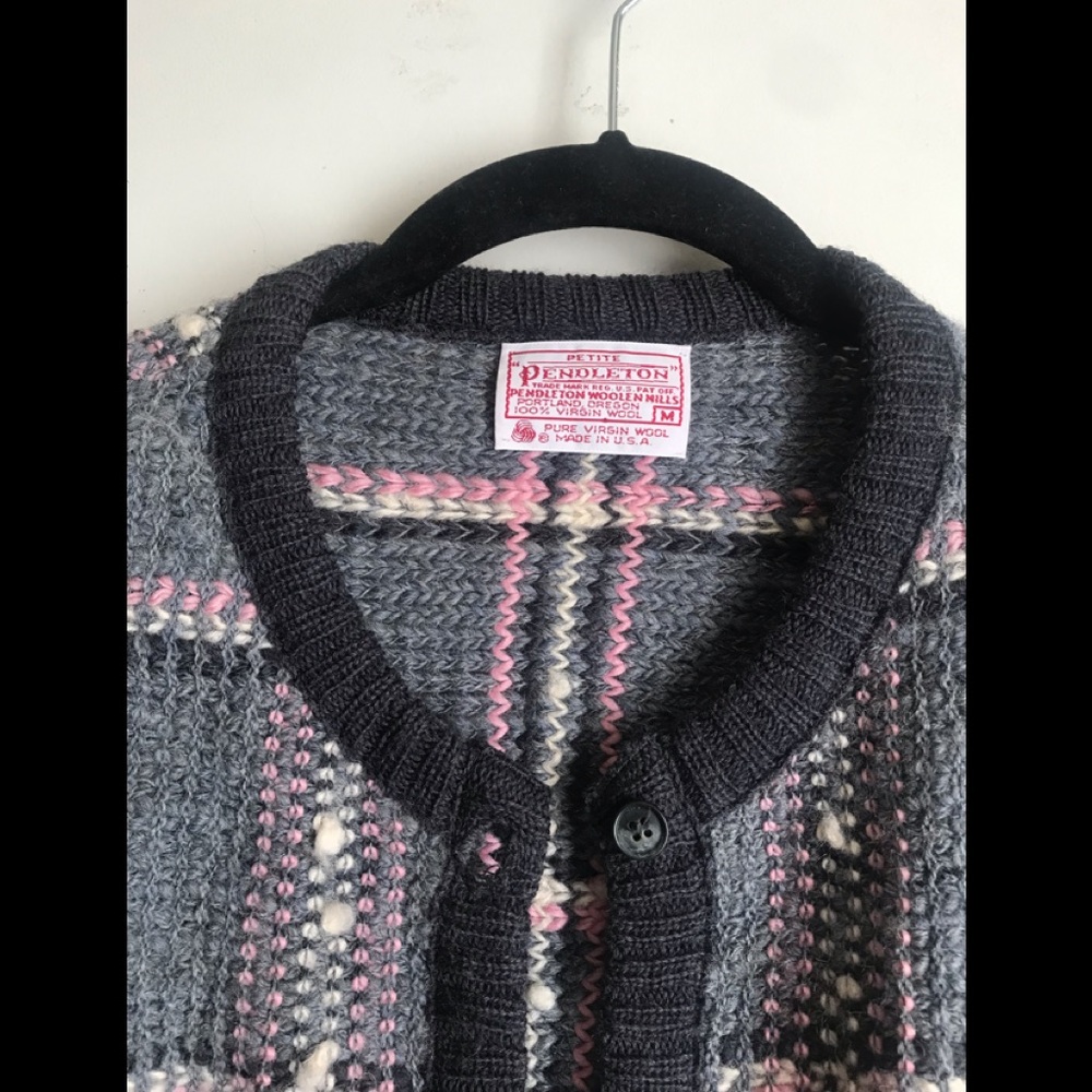 Pendleton Button Up Cardigan P-Medium - image 8